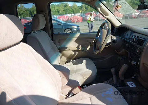 2004 Toyota Tacoma из США, поврежденный, VIN 5TEWM72N84Z323623